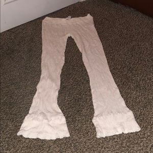 White Volcom Pants